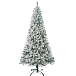 National Tree Company 7.5 ft. Acacia Flocked Tree