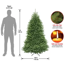 National Tree Company 6 ft. Dunhill Fir Tree