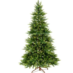 National Tree Company 7.5 ft. Festive Fern Tree with Clear Lights