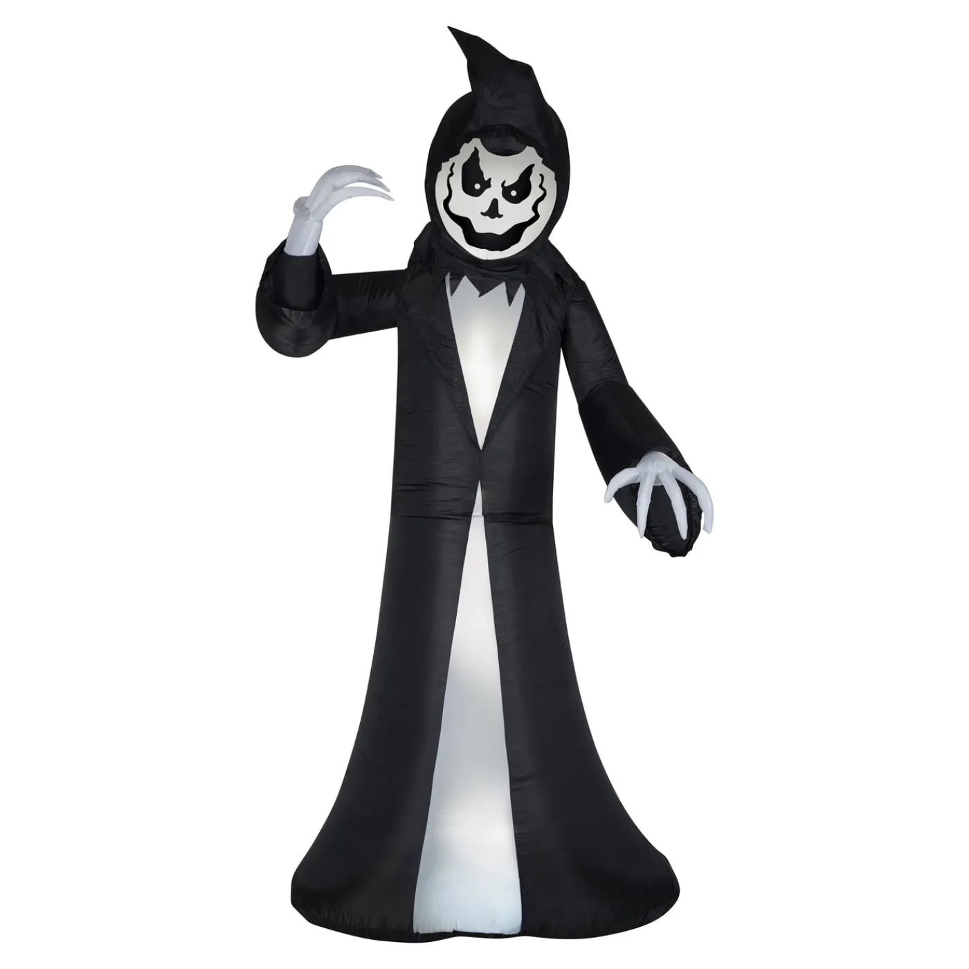 National Tree Company 9.5 ft. Halloween Turning Head Reaper Inflatable and Animated Decoration