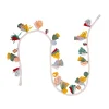 National Tree Company 6 ft. HGTV Home Collection Multicolor Boho Garland