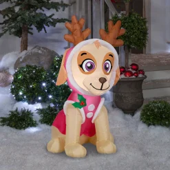 National Tree Company 3.5 ft. Inflatable Skye from Paw Patrol with LED Lights