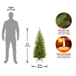 National Tree Company 4 ft. Kingswood Fir Pencil Tree
