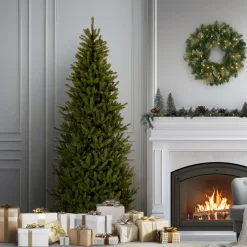 National Tree Company 7 ft. Natural Fraser Fir Slim Tree