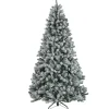 National Tree Company 7.5 ft. North Valley Spruce Tree with Snow Dusted Braches