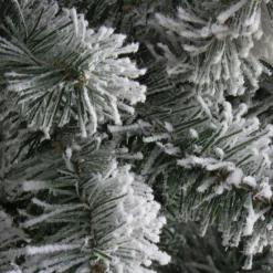 National Tree Company 7.5 ft. North Valley Spruce Tree with Snow Dusted Braches