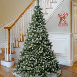 National Tree Company 6 ft. Oakley Hills Snow Tree