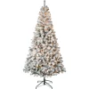 National Tree Company 7.5 ft. Pre-Lit Acacia Flocked Tree with Clear Lights