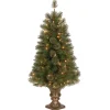National Tree Company 4 ft. Pre-Lit Atlanta Spruce Tree with Clear Lights