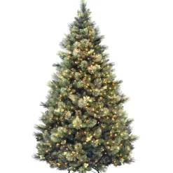 National Tree Company 7.5 ft. Pre-Lit Carolina Pine Tree with 1000 Clear Lights