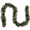 National Tree Company 9 ft. Pre-Lit Carolina Pine Garland with LED Lights