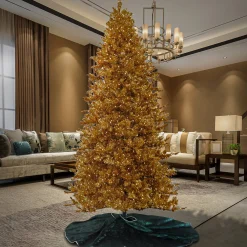 National Tree Company 10 ft. Pre-Lit Christmas True Gold Tree
