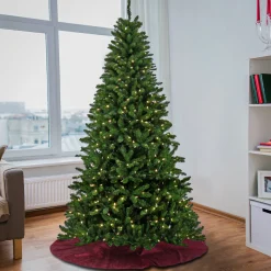 National Tree Company 7.5 ft. Pre-Lit Crater Spruce Tree with LED Lights