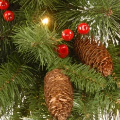 National Tree Company 4 ft. Pre-Lit Crestwood Spruce Tree with Clear Lights
