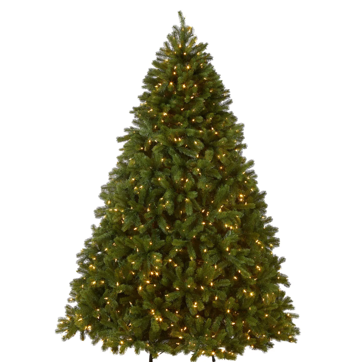 National Tree Company 7.5 ft. Pre-Lit Deluxe Downswept Douglas Fir Tree with PowerConnect Dual Color LED Lights