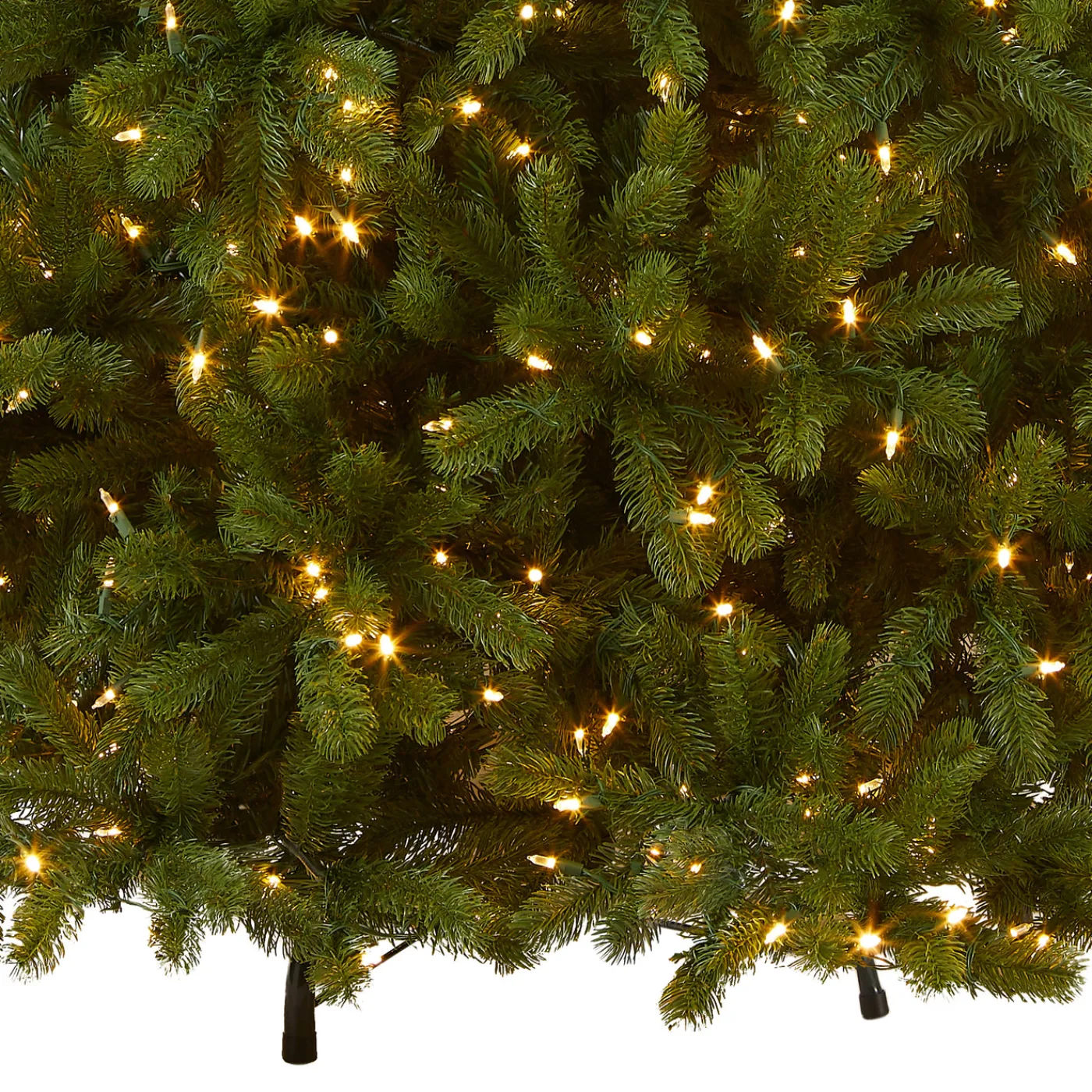 National Tree Company 7.5 ft. Pre-Lit Deluxe Downswept Douglas Fir Tree with PowerConnect Dual Color LED Lights