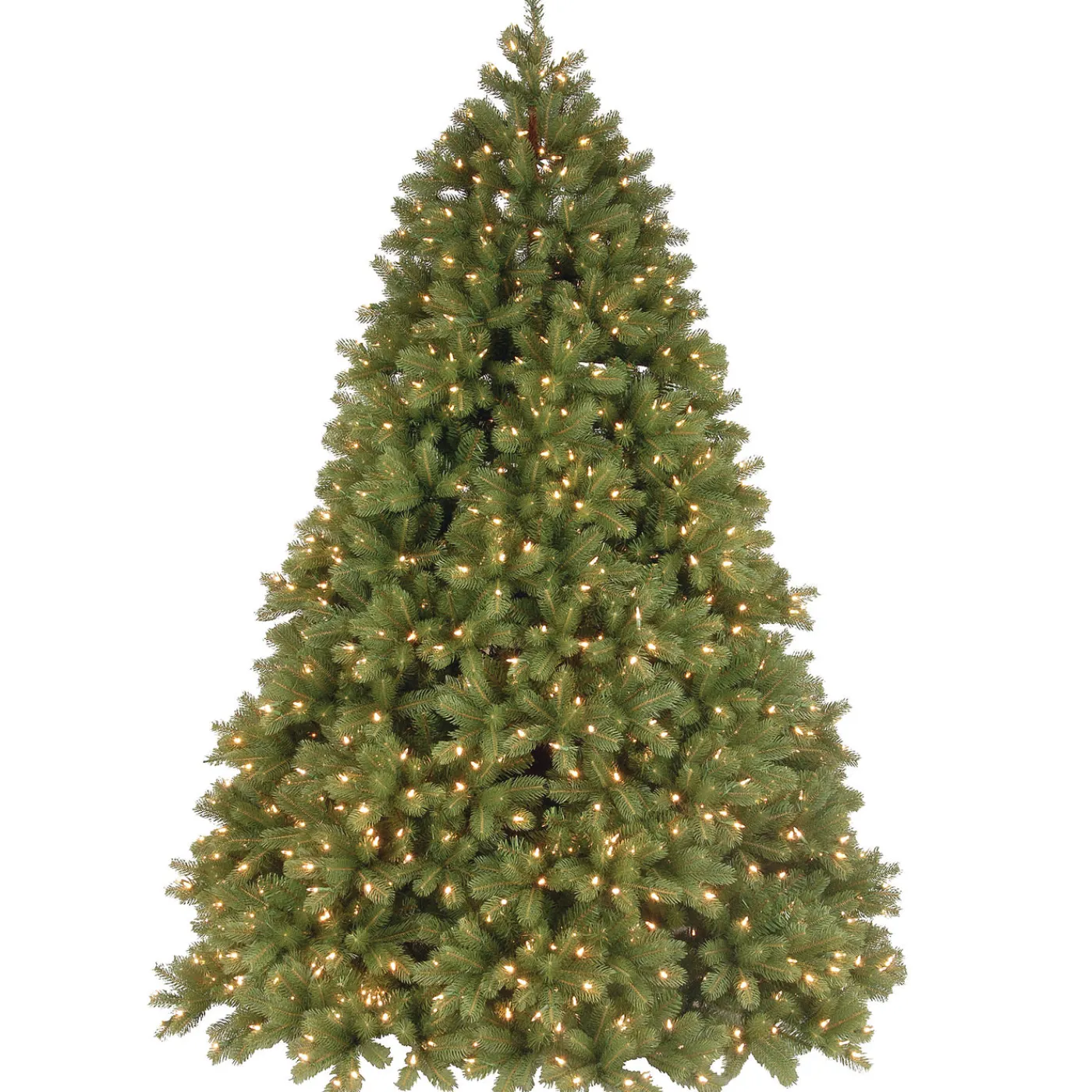 National Tree Company 7.5 ft. Pre-Lit Deluxe Downswept Douglas Fir Tree with PowerConnect Dual Color LED Lights