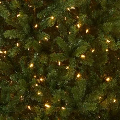 National Tree Company 7.5 ft. Pre-Lit Downswept Douglas Fir Tree with Dual Color LED Lights