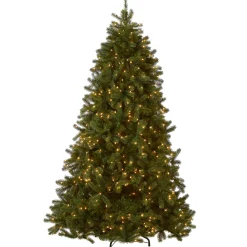 National Tree Company 7.5 ft. Pre-Lit Downswept Douglas Fir Tree with 750 Clear Lights & 1867 Branch Tips