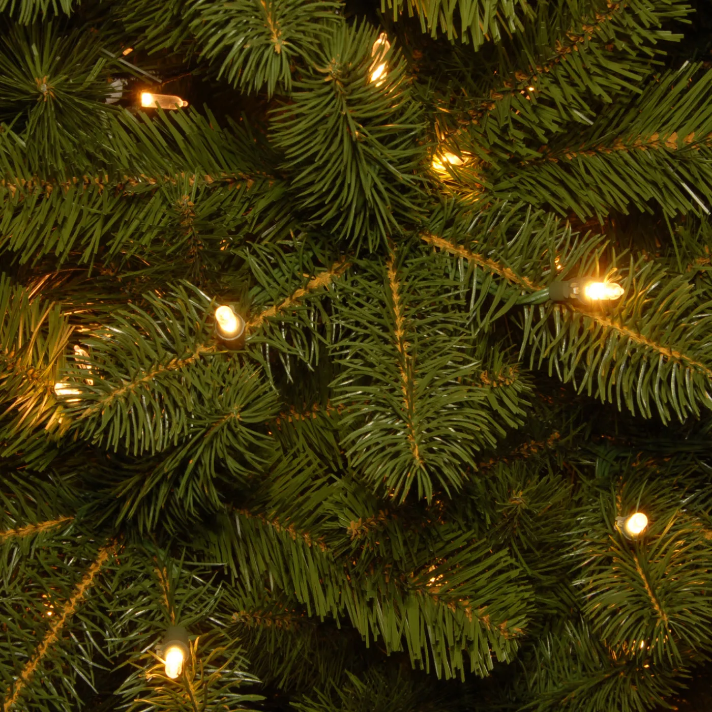 National Tree Company 12 ft. Pre-Lit Downswept Douglas Fir Pencil Slim Tree with Dual Color LED Lights