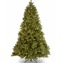 National Tree Company 6.5 ft. Pre-Lit Downswept Douglas Fir Tree with Clear Lights