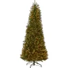 National Tree Company 7.5 ft. Pre-Lit Dunhill Fir Slim Tree with Clear Lights