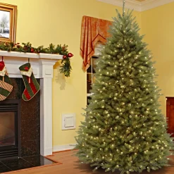 National Tree Company 7.5 ft. Pre-Lit Dunhill Fir Tree with PowerConnect Dual Color LED Lights