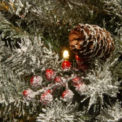 National Tree Company 2 ft. Pre-Lit Dunhill Fir Tree with LED Lights