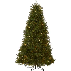 National Tree Company 7 ft. Pre-Lit Dunhill Fir Tree with PowerConnect Dual Color LED Lights