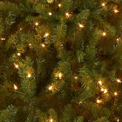National Tree Company 7.5 ft. Pre-Lit Dunhill Fir Tree with PowerConnect Clear Lights