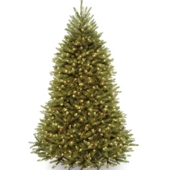 National Tree Company 7 ft. Pre-Lit Dunhill Fir Tree with Clear Lights