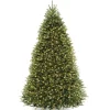 National Tree Company 9 ft. Pre-Lit Dunhill Fir Tree with PowerConnect Clear Lights