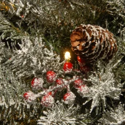 National Tree Company 3 ft. Pre-Lit Dunhill Fir Tree with Warm White LED Lights