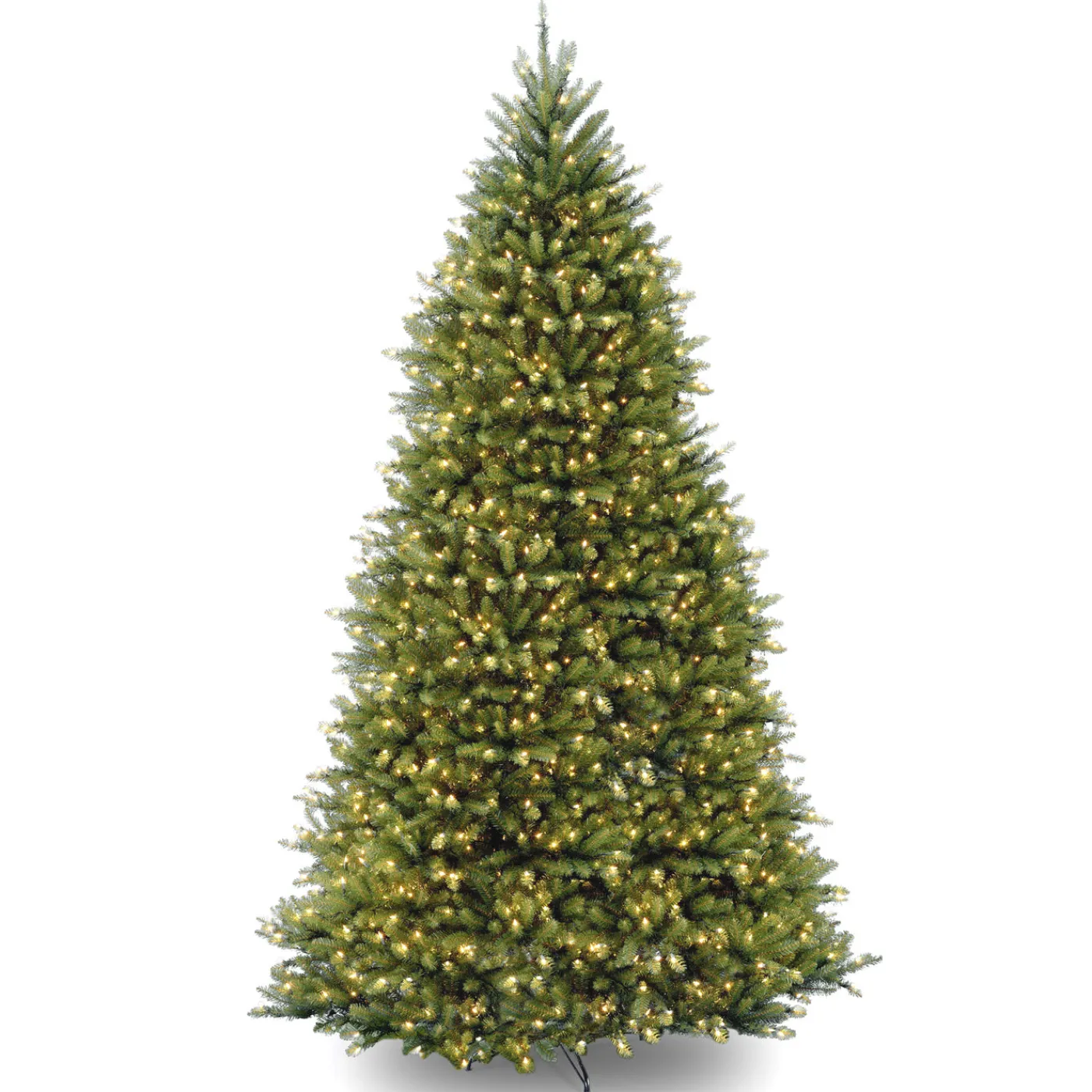 National Tree Company 12 ft. Pre-Lit Dunhill Fir Tree with PowerConnect Dual Color LED Lights