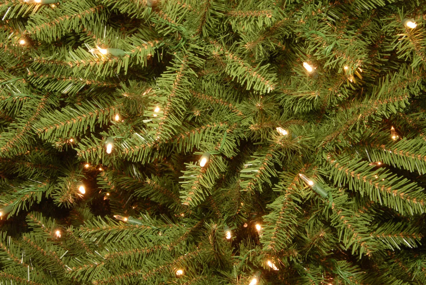 National Tree Company 12 ft. Pre-Lit Dunhill Fir Tree with PowerConnect Dual Color LED Lights