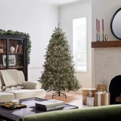 National Tree Company 7 ft. Pre-Lit Dunhill Fir Tree with 700 Clear Lights