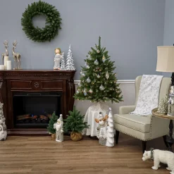 National Tree Company 4.5 ft. Pre-Lit Dunhill Fir Tree with Clear Lights