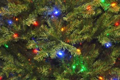 National Tree Company 9 ft. Pre-Lit Dunhill Fir Tree with PowerConnect Dual Color LED Lights