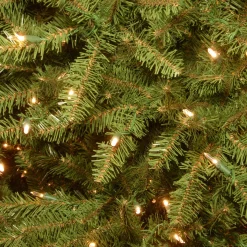 National Tree Company 9 ft. Pre-Lit Dunhill Fir Tree with Clear Lights