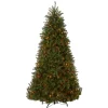 National Tree Company 6.5 ft. Pre-Lit Dunhill Fir Tree with Multicolor Lights
