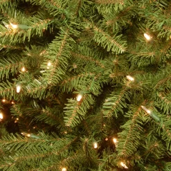 National Tree Company 12 ft. Pre-Lit Dunhill Fir Tree with Clear Lights