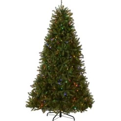 National Tree Company 6.5 ft. Pre-Lit Dunhill Fir with PowerConnect Dual Color LED Lights