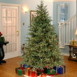 National Tree Company 7.5 ft. Pre-Lit Fraser Grande Tree with Clear Lights