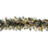 National Tree Company 9 ft. Pre-Lit Glittery Pine Garland with Clear Lights