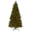 National Tree Company 7.5 ft. Pre-Lit Grande Fir Medium Tree with Clear Lights