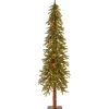 National Tree Company 6 ft. Pre-Lit Hickory Cedar Tree with Clear Lights