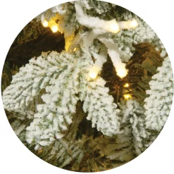 National Tree Company 4 ft. Pre-Lit Iceland Fir Tree with Clear Lights