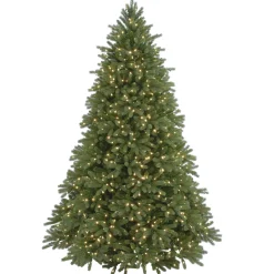 National Tree Company 7.5 ft. Pre-Lit Jersey Fraser Fir Tree with Clear Lights