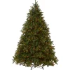National Tree Company 7.5 ft. Pre-Lit Jersey Fraser Fir Tree with Multicolor Lights