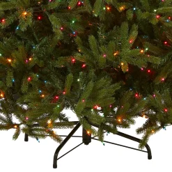National Tree Company 7.5 ft. Pre-Lit Jersey Fraser Fir Tree with Multicolor Lights
